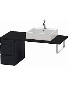 Duravit DuraStyle vanity unit DS533501616 30 x 54.8 cm, black oak, for console, 2 drawers