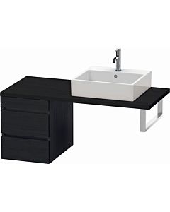 Duravit DuraStyle vanity unit DS533601616 40 x 54.8 cm, black oak, for console, 2 drawers