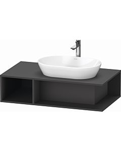 Duravit D-Neo meuble sous-lavabo DE495904949 100 x 55 cm, Graphit Matt , 2000 compartiment, 2000 console console, montage mural