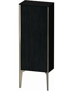 Duravit high cabinet XV1305LB116 40x24x89cm, matt champagne, door on the left, black oak