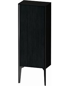 Duravit high cabinet XV1305LB216 40x24x89cm, matt black, door on the left, black oak