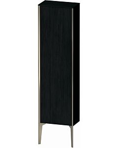 Duravit high cabinet XV1315LB116 40x24x133cm, matt champagne, door on the left, black oak