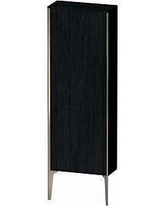 Duravit high cabinet XV1316RB116 50x24x133cm, matt champagne, door on the right, black oak
