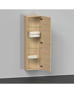 Duravit D-Neo medium cabinet DE1318R3030 40 x 24 cm, natural oak, 2000 door, right, 4 glass shelves