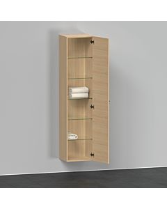 Duravit D-Neo tall cabinet DE1328R3030 40 x 36 cm, natural oak, 2000 door, right, 5 glass shelves