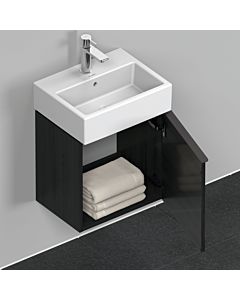 Duravit D-Neo meuble sous-lavabo DE4217R1616 43,4 x 32,2 cm, chêne noir, montage mural, porte 2000 , droite