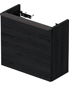 Duravit D-Neo meuble sous-vasque DE4219L1616 48,4 x 22,2 cm, chêne noir, 2000 , porte match1, gauche
