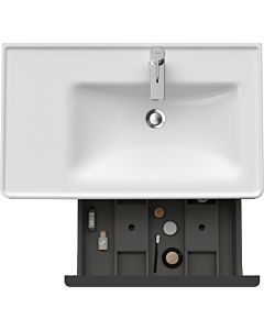 Duravit D-Neo vanity unit DE425707575 78.4 x 45.2 cm, Leinen , wall-mounted, 2000 pull-out, shelf element on the side