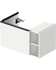 Duravit D-Neo vanity unit DE425801818 78.4 x 45.2 cm, Weiß Matt , wall- 2000 , match2 pull-out, shelf element on the side