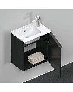 Duravit D-Neo meuble sous-lavabo DE4259R1616 41 x 27,4 cm, chêne noir, montage mural, porte 2000 , droite
