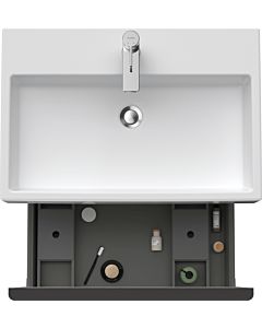 Duravit D-Neo meuble sous-vasque DE427201818 68,4 x 44,2 cm, Weiß Matt , 2000 , match2 coulissant