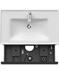 Duravit D-Neo vanity unit DE435509191 78.4 x 45.2 cm, Taupe Matt , wall- 2000 , match2 drawer, 2000 pull-out