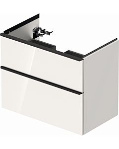Duravit D-Neo vanity unit DE435702222 78.4 x 45.2 cm, Weiß Hochglanz , wall- 2000 , match2 drawer, 2000 pull-out