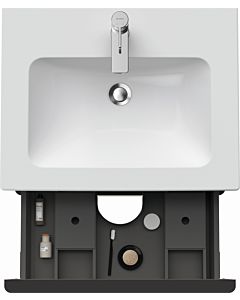 Duravit D-Neo vanity unit DE436109191 61 x 46.2 cm, Taupe Matt , wall- 2000 , match2 drawer, 2000 pull-out