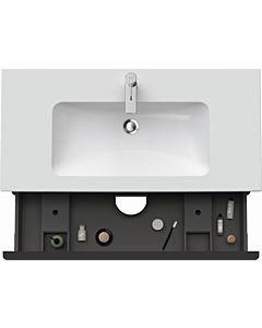 Duravit D-Neo vanity unit DE436302121 101 x 46.2 cm, Nussbaum Dunkel , wall- 2000 , match2 drawer, 2000 pull-out