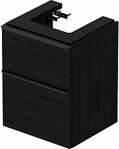 Duravit D-Neo meuble sous-vasque DE437001616 48,4 x 44,2 cm, chêne noir, 2000 , tiroir 2000 coulissant match1
