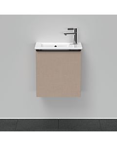 Duravit D-Neo meuble sous-lavabo DE4259R7575 41 x 27,4 cm, Leinen , suspendu, 2000 porte, droite