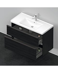 Duravit D-Neo meuble sous-vasque DE435601616 98,4 x 45,2 cm, chêne noir, 2000 , tiroir 2000 coulissant match1