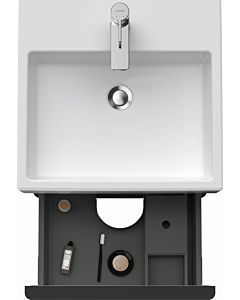 Duravit D-Neo Waschtisch-Unterschrank DE437001818 48,4 x 44,2 cm, Weiß Matt, wandhängend, 1 Schubkasten, 1 Auszug