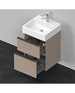 Duravit D-Neo meuble sous-vasque DE437007575 48,4 x 44,2 cm, Leinen , 2000 , tiroir 2000 coulissant match2