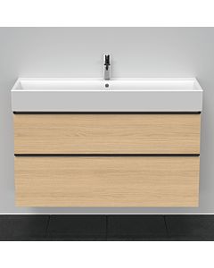 Duravit D-Neo vanity unit DE437503030 118.4 x 44.2 cm, natural oak, wall- 2000 , match1 drawer, 2000 pull-out