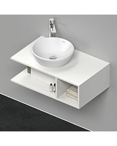 Duravit D-Neo meuble sous-vasque DE491801818 80 x 48 cm, Weiß Matt , 2000 , compartiment 2000 , plaque console match2
