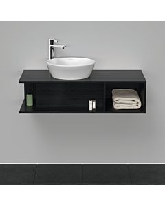 Duravit D-Neo meuble sous-vasque DE491901616 100 x 48 cm, chêne noir, 2000 , compartiment 2000 , plaque console match1