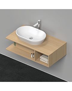 Duravit D-Neo meuble sous-vasque DE492903030 100 x 55 cm, chêne naturel, 2000 , compartiment 2000 console match1
