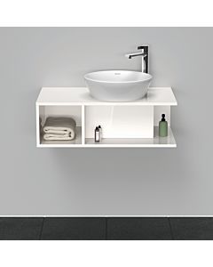 Duravit D-Neo meuble sous-lavabo DE493802222 80 x 48 cm, Weiß Hochglanz , 2000 compartiment, 2000 console console, montage mural