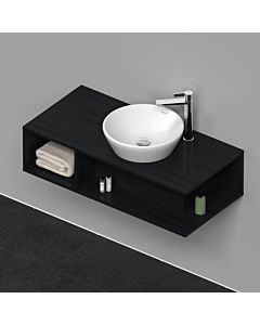 Duravit D-Neo meuble sous-vasque DE493901616 100 x 48 cm, chêne noir, compartiment 2000 , console 2000 , montage mural