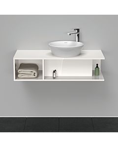 Duravit D-Neo meuble sous-vasque DE493902222 100 x 48 cm, Weiß Hochglanz , 2000 compartiment, 2000 console console, montage mural