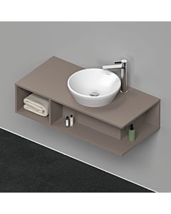 Duravit D-Neo meuble sous-lavabo DE493904343 100 x 48 cm, Basalt Matt , 2000 compartiment, 2000 console console, montage mural