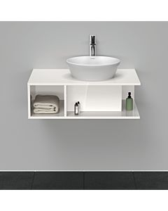 Duravit D-Neo meuble sous-vasque DE495802222 80 x 55 cm, Weiß Hochglanz , 2000 compartiment, 2000 console console, montage mural