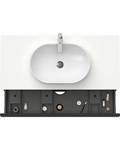 Duravit D-Neo vanity unit DE496901818 120 x 55 cm, Weiß Matt , wall-hung, 2 drawers, 2000 console plate