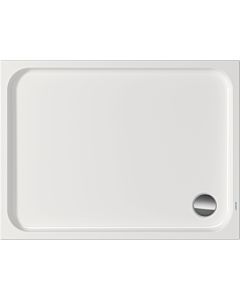 Duravit D-Code receveur de douche rectangulaire 720255000000001 120 x 90 x 8,5 cm, antidérapant, blanc
