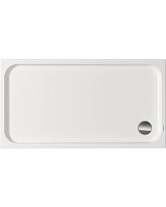 Duravit D-Code rectangular shower 720258000000001 140 x 75 x 8.5 cm, anti-slip, white