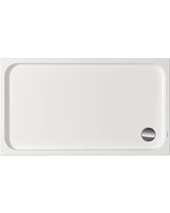 Duravit D-Code rectangular shower 720259000000001 140 x 80 x 8.5 cm, anti-slip, white