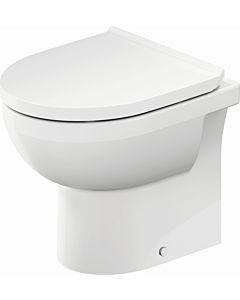 Duravit No. 1 Stand-Tiefspül-WC 2184092000 37x48cm, Abgang waagerecht, rimless, 4,5 Liter mit HygieneGlaze, weiß