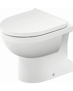 Duravit No. 1 Stand-Tiefspül-WC 2184010000 37x56cm, Abgang senkrecht, rimless, 4,5 Liter, weiß