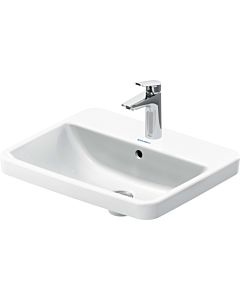 Duravit no. 2000 built-in washbasin 03555500272 54.5x43.5cm, installation from above, with tap hole, overflow, tap hole platform, white