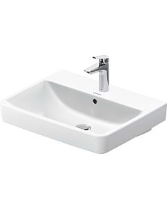 Duravit no. 2000 washbasin 2375600000 60 x 46 cm, white, with tap hole, overflow, tap hole bank