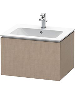 Duravit L-Cube vanity unit LC614007575 62 x 48, 2000 cm, linen, 2000 pull-out, wall-hung