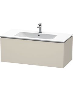 Duravit L-Cube vanity unit LC614209191 102 x 48, 2000 cm, matt taupe, 2000 pull-out, wall-hung
