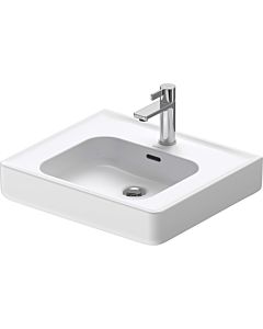 Duravit Soleil by Starck washbasin 2376550000 55 x 48 cm, white, with tap hole, overflow, tap hole bench