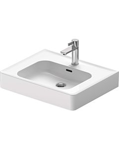 Duravit Soleil by Starck furniture washbasin 2377600000 60 x 48 cm, white, with tap hole, overflow, tap hole bank