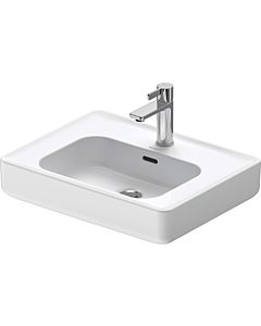 Duravit Soleil by Starck replacement basin 2378560027 56x43.5cm, with tap hole, overflow, tap hole bank, ground, white