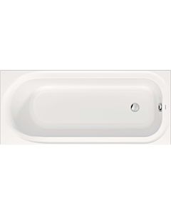 Duravit Soleil by Starck rectangular bath 700499000000000 160 x 70 x 46.9 cm, built-in version, with a sloping back, white
