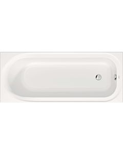 Duravit Soleil by Starck rectangular bath 700500000000000 170 x 70 x 46.9 cm, built-in version, with a sloping back, white