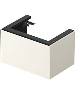 Duravit White Tulip vanity unit WT424103939 68.4 x 45.8 cm, Nordic white silk 2000 , wall-hung, match1 pull-out