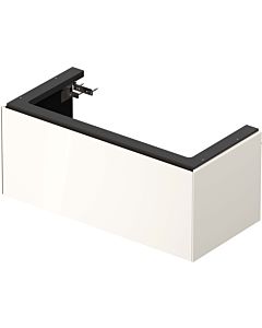 Duravit White Tulip vanity unit WT42420H4H4 98.4 x 45.8 cm, Nordic Weiß Hochglanz , wall- 2000 , match2 pull-out